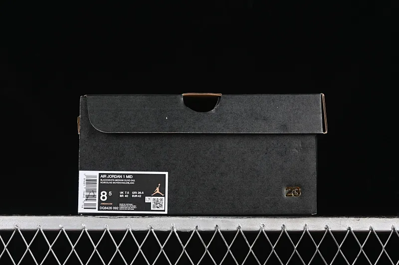 All Categories Air Jordan Jordan Series Basketball Shoes Air Jordan 1 Mid Air Jordan 1 Mid AJ1 Joe 1 Army Green Chinese Cultural Leisure Sneakers DQ8426-092